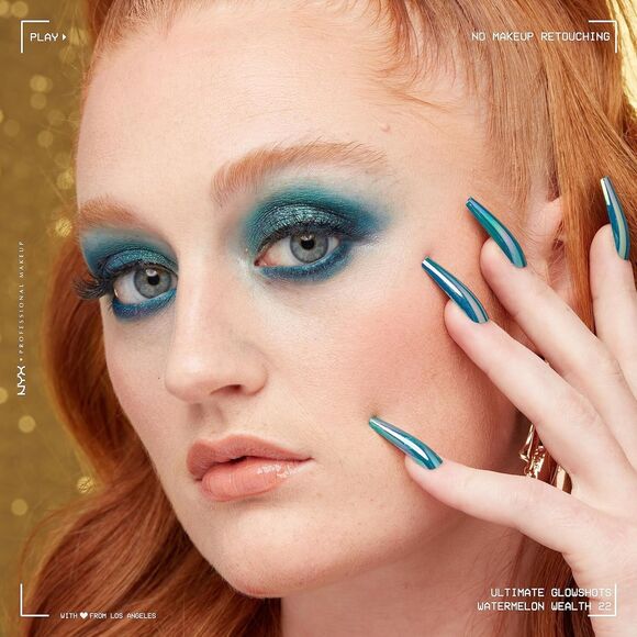 NYX Professional Makeup Ultimate Glow Shots Liquid Eyeshadow – Watermelon Wealth - Picture 3 of 5